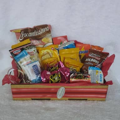 Cesta de café da manhã