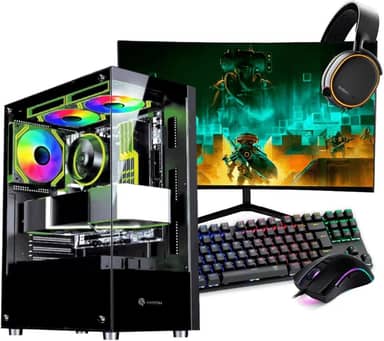 PC Gamer Completo Ryzen 5 5600GT, 16GB DDR4, SSD 480GB, 500W 80 Plus, PCRZN11-E