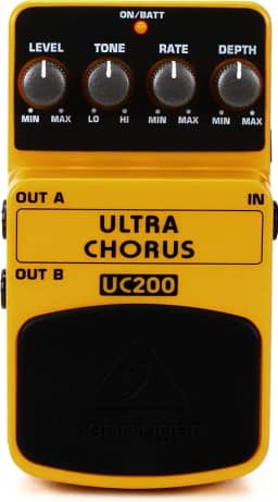 Behringer UC200 Pedal para Guitarra com Efeito Chorus