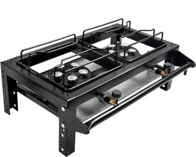 Fogão Industrial Mesa Bancada 2 Bocas Grande - Alta Pressão