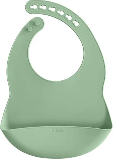 Buba Babador Pega Migalhas Em Silicone Verde