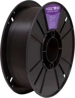 Filamento PETG Preto 1kg - 1.75Mm Voolt 3D Para Impressora 3D