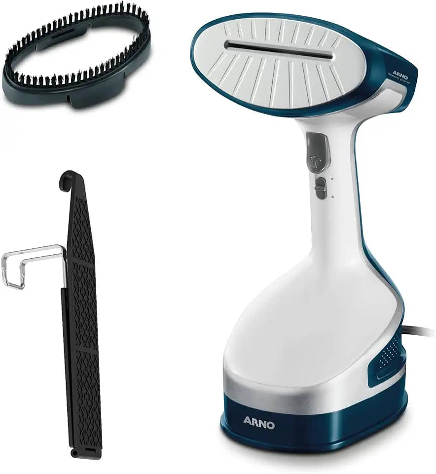Vaporizador de Roupas Arno Steam Power, Higieniza e Desodoriza, 1460W, Dois níveis de Vapor, Azul, HS81, 220V