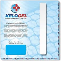 FITA DE SILICONE PARA CICATRIZ E QUELOIDE 20X3CM KELOGEL