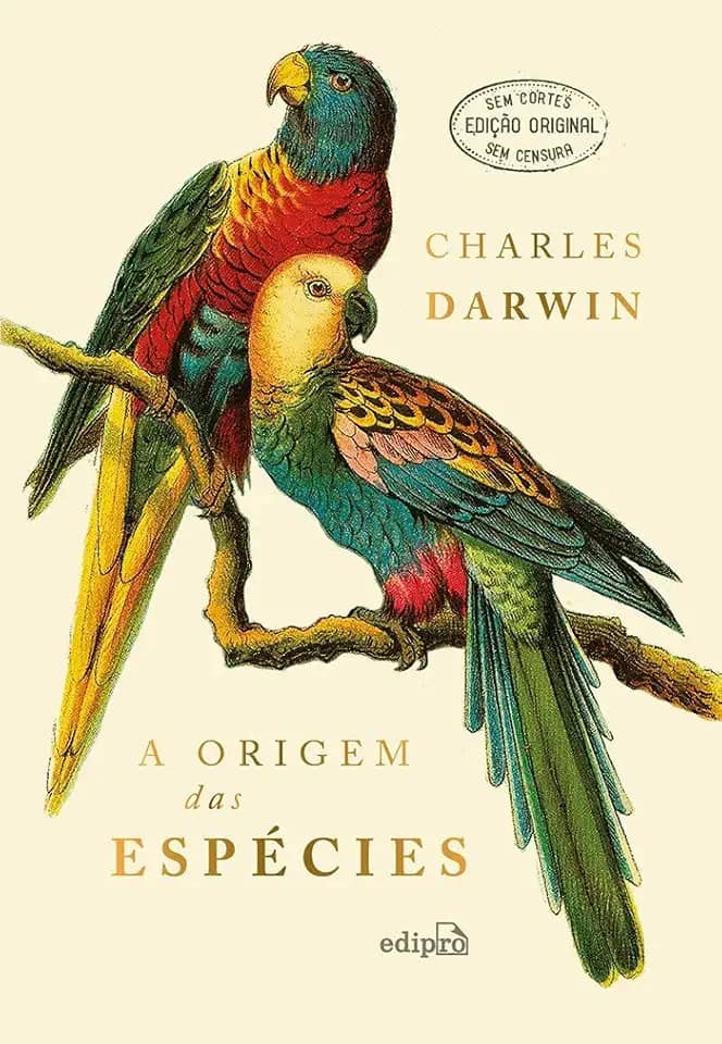 A Origem das Espécies - Charles Darwin (EDIÇÃO LUXO CAPA DURA COM TEXTO INTEGRAL SEM CORTES)