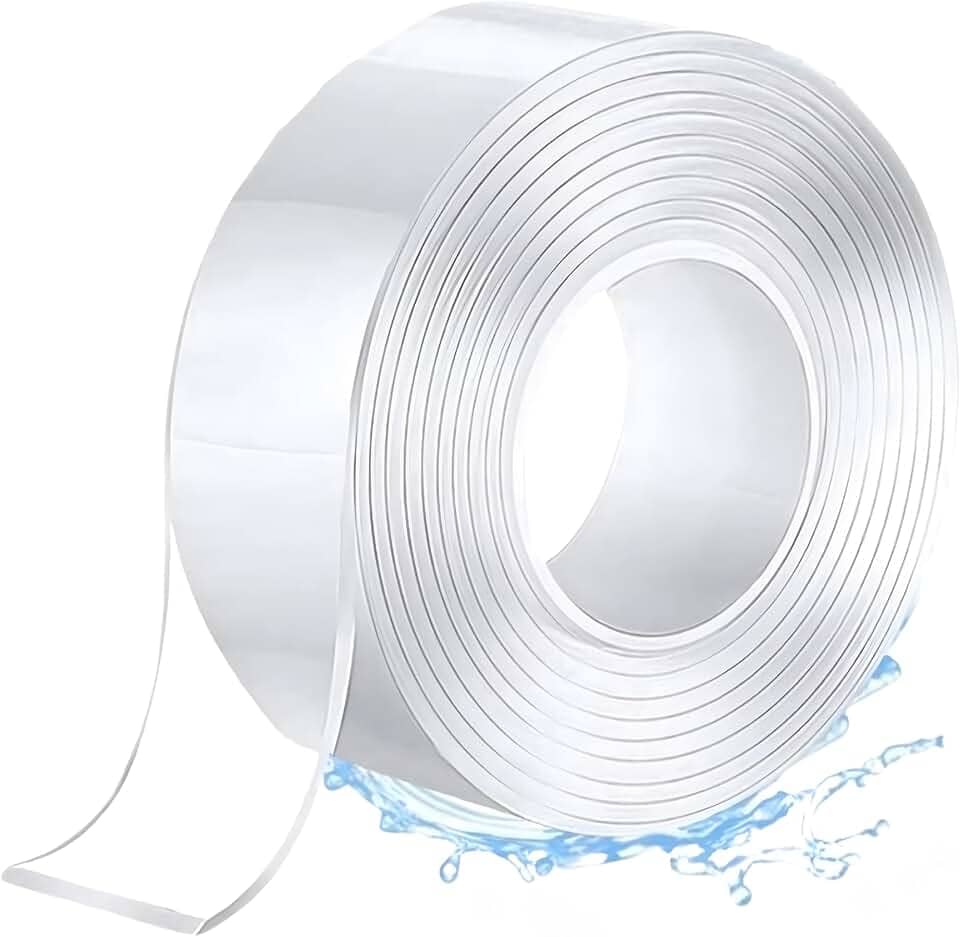 Super Fita Mágica Nano Adesiva Dupla Face Transparente Extra Forte Lavável 3M