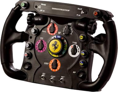 Thrustmaster F1 Complemento de volante - Volante de corrida de precisão com licença oficial da Ferrari, compatível com PlayStation, Xbox e PC