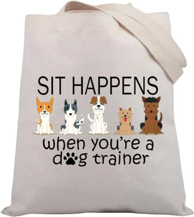 BDPWSS Bolsa para treinador de cães, presente para treinador de cães, presente para treinador de cães, presente para quem ama cães