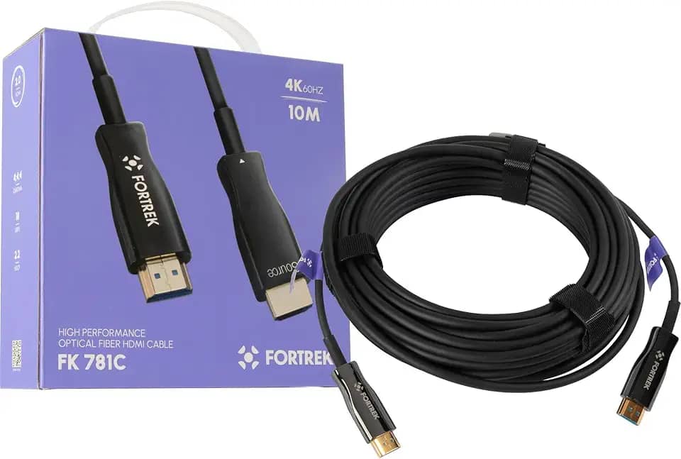 Cabo HDMI Fibra Óptica 4k FK781C 10m Fortrek