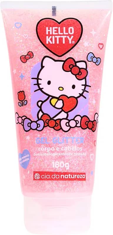 Betulla Gel Glitter Corpo E Cab Hello Kitty 180G