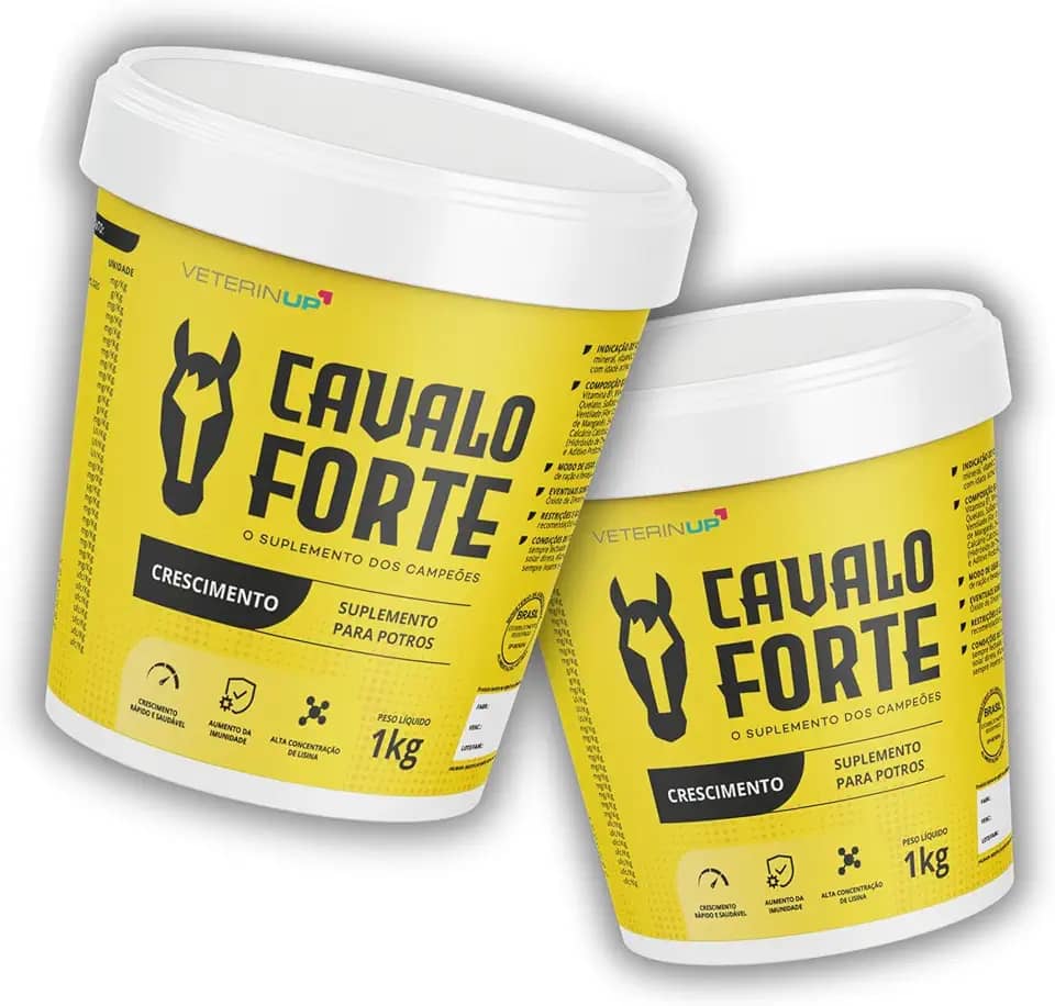 2kg Suplemento Cavalo Forte Crescimento Equino