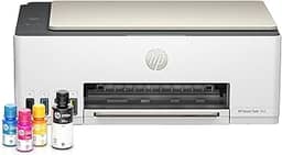 Impressora Multifuncional HP Smart Tank 583 Tanque de Tinta Colorida Wi-Fi com autorreparo, USB - Impressora, Copiadora e Scanner Cor: ‎Branco (4A8D8A)