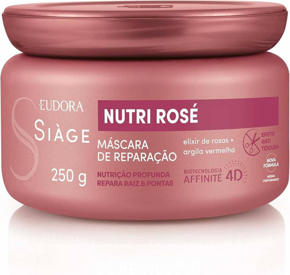 Máscara Capilar Siàge Nutri Rosé 250g