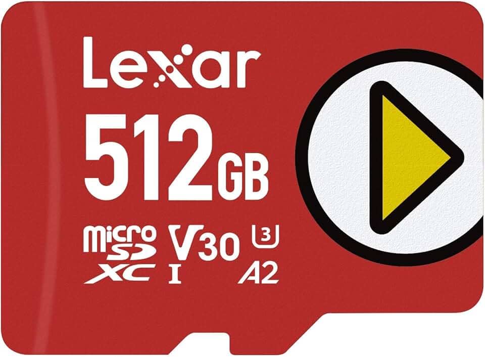 Lexar PLAY microSDXC UHS-I Card Muse Design Award 2022 512GB