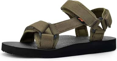 Sandálias femininas esportivas de caminhada com suporte de arco para ioga palmilha confortável para caminhadas aquáticas para praia, viagens atléticas