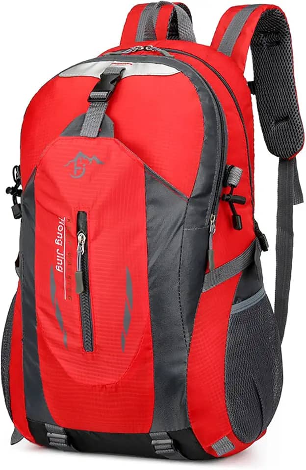 Moniss Mochila para caminhada 40L leve à prova d'água para caminhada ao ar livre para trekking mochila de viagem para homens e mulheres