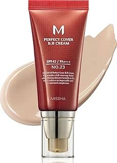 BB Cream M Perfect Cover Missha Natural Beige - 23
