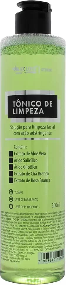 MAX LOVE TONICO FACIAL LIMPEZA 290ML