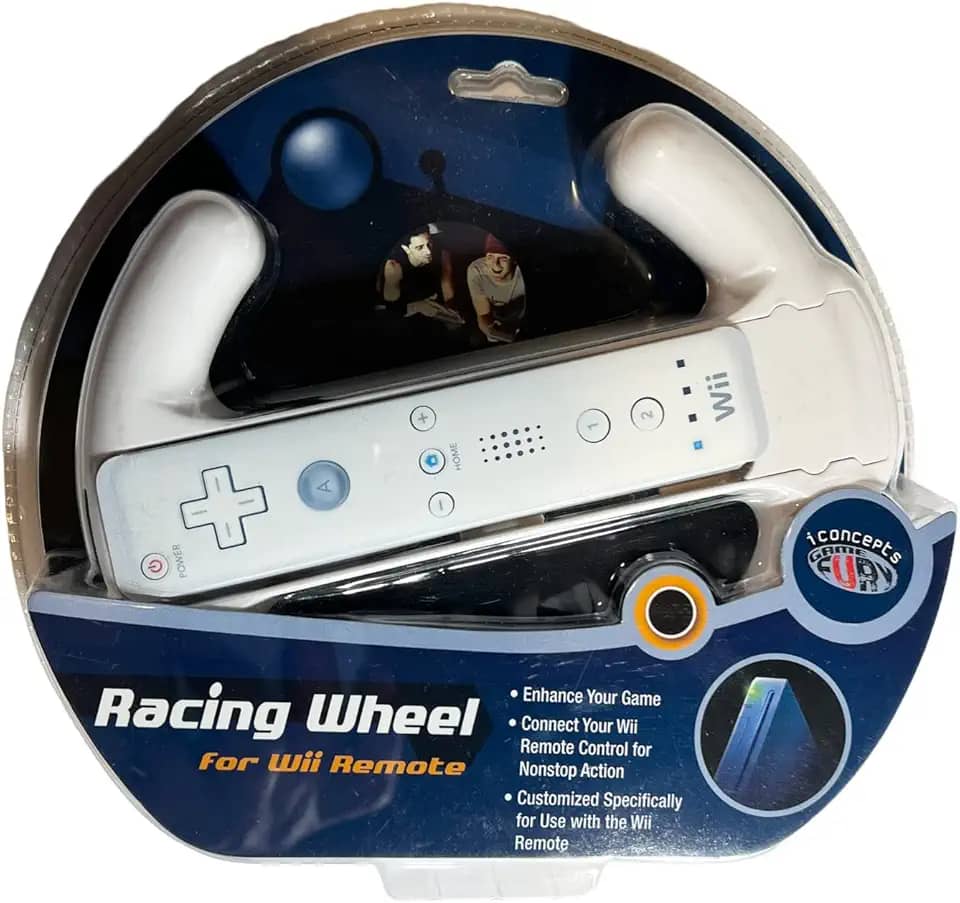 Maximn Wii Volante de Corrida USB para Console de Jogos