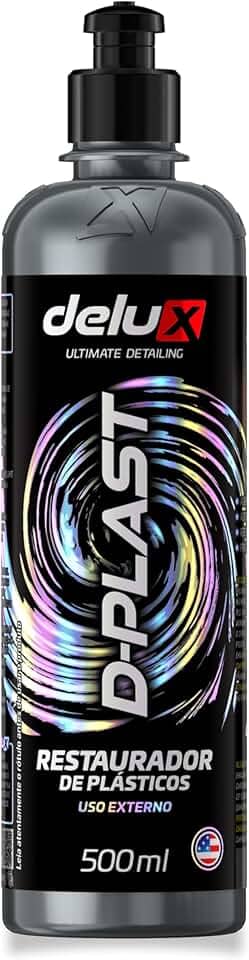 Luxcar Delux D-Plast Revitalizador de Plásticos 500 ml – Uso Externo