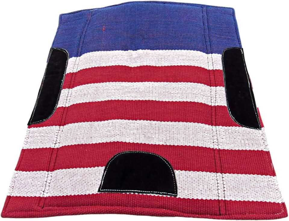 Manta Artesanal Para Cavalo Estados Unidos Country Reforçada