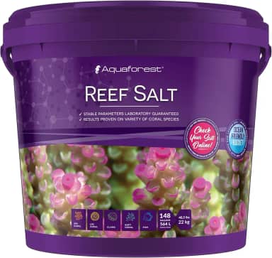 Sal Marinho Para Aquários Reef Salt Aquaforest Balde 22kg