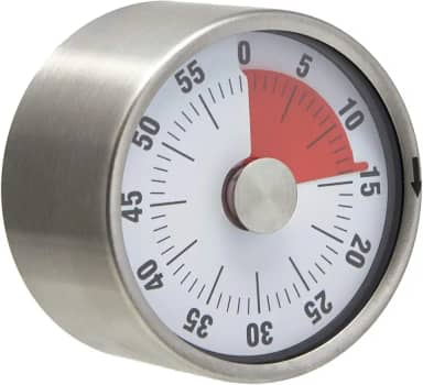 Timer Magnético Mimo Style Cinza