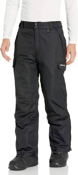 Calça cargo masculina para esportes de neve