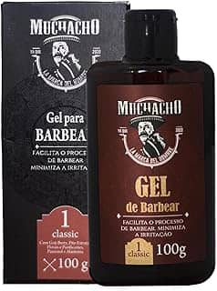 Gel de Barbear Muchacho Classic – Facilita e suaviza o barbear e reduz a irritação