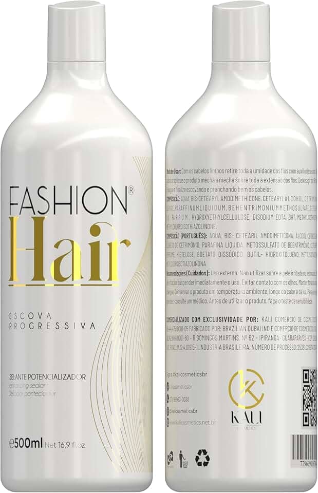 Escova Progressiva Fashion Hair Linha Gold 500ml Sem Formol