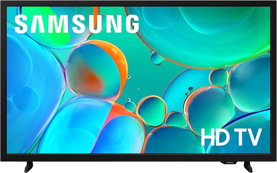 Samsung Smart TV Classe HD H5000F de 32 polegadas (modelo 2025) HDR, som de rastreamento de objetos Lite, Knox Security, One UI Tizen
