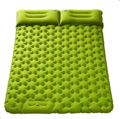 Colchão Inflável Casal Dobrável Portátil para Acampamento 196x125cm com Conforto Extra Pratiarejo