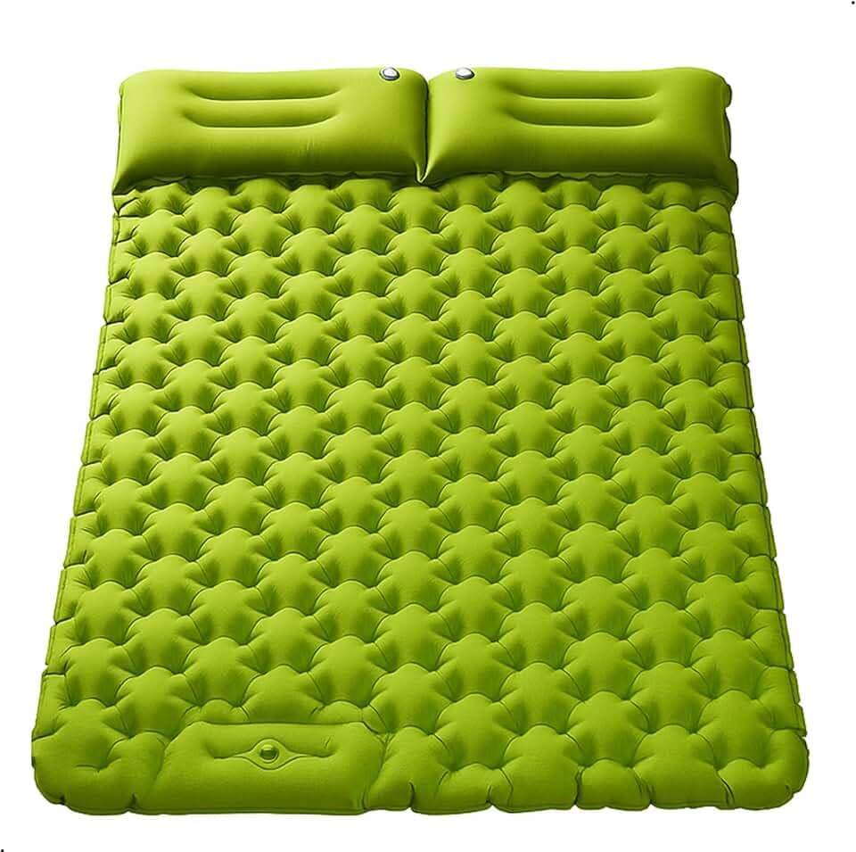 Colchão Inflável Casal Dobrável Portátil para Acampamento 196x125cm com Conforto Extra Pratiarejo