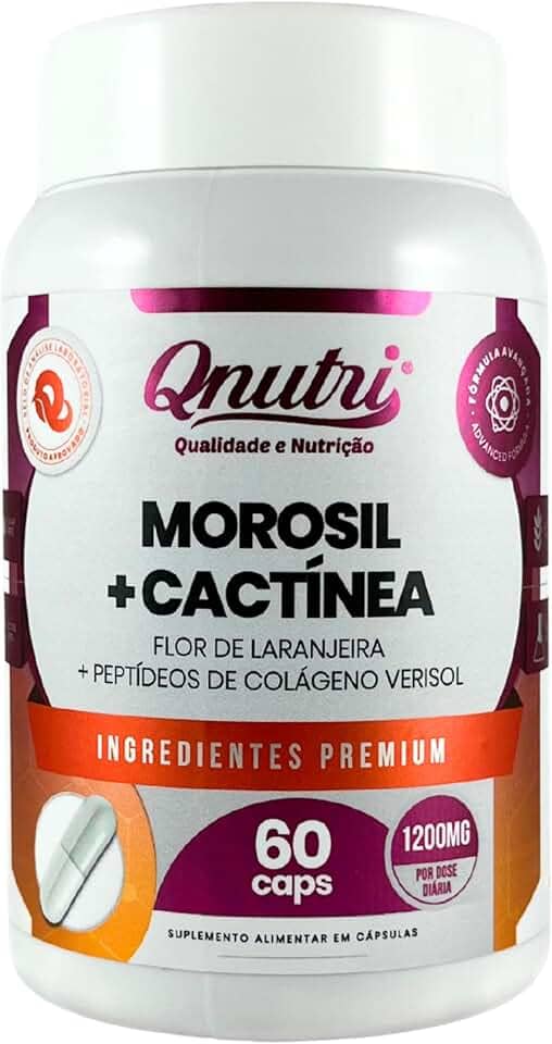 Morosil + Cactínea - 60 cápsulas - Qnutri