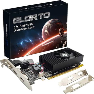 Placa gráfica GeForce GT 730 4G de perfil baixo, 2x HDMI, VGA, DDR3, PCI Express 2.0 x16, GPU de nível básico para PC, SFF e HTPC