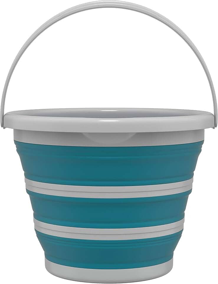 Balde 10 litros Retrátil Verde Esmeralda, RET3505, Flash Limp