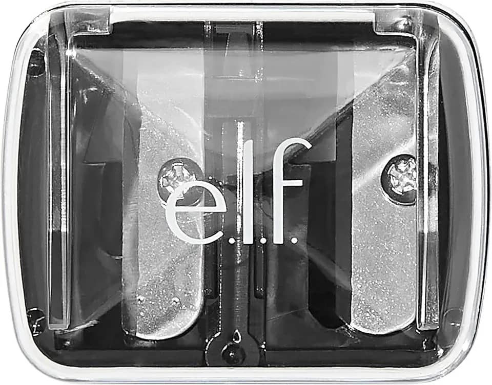 Apontador de lápis duplo e.l.f. compacto, pacote com 1