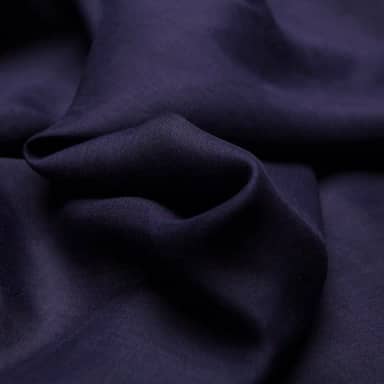 Tecido liso de verão fino puro rami e linho para camisa, vestido, 53/137 cm de largura, artesanato por jarda (cor 7 roxo)