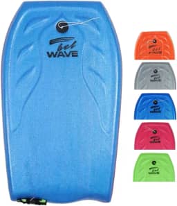 Prancha Bodyboard Pequena 58cm Para Mar Surf Amador Infantil Brinquedo De Praia - 30000 Belfix - Azul Claro