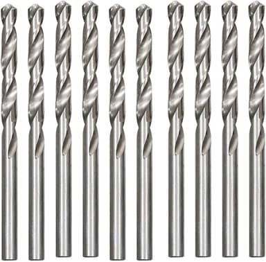 Mtx Broca De Aço Rápido 3 Mm Kit Com 10 Peças Para Metais