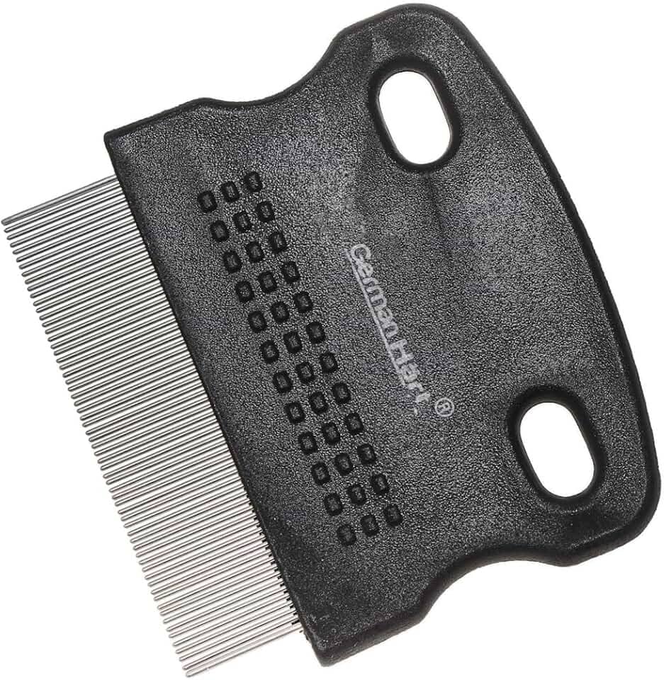 GermanHart Pente Anti-Pulga, Preto