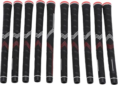 GOWENIC Masculino Feminino 10 Unidades de Punhos de Clube Peças de Borracha Antiderrapantes de Reposição para Controle Firme Esportes Ao Ar Livre