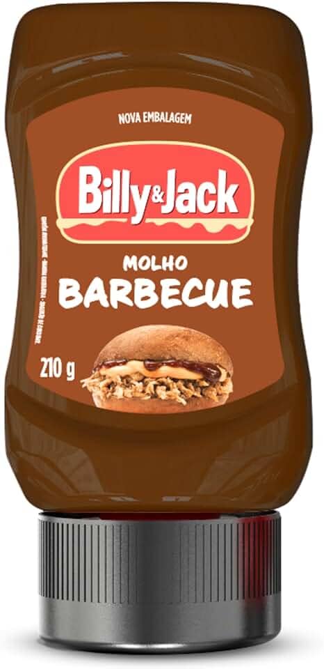 BILLY & JACK Molho Barbecue Billy & Jack 200 Gramas