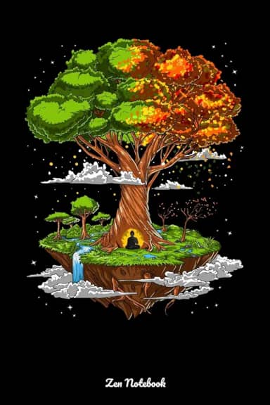 Zen Notebook: Tree Of Life Notebook