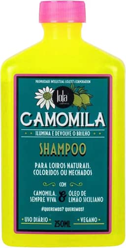 Camomila Shampoo 250ml , Lola Cosmetics
