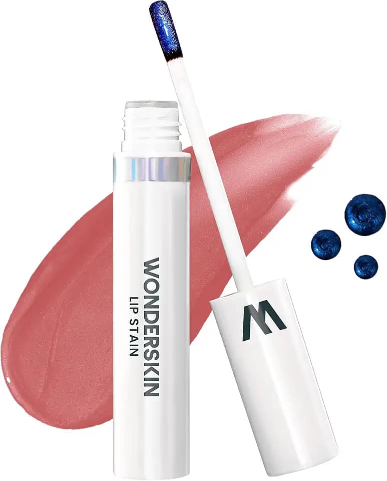 Wonderskin Wonder Blading Lip Stain Peel Off Masque - Batom Vermelho De Longa Duração, à Prova D'água E De Transferência, Acabamento Fosco Peel Off Lip Stain (Whimsical Masque)