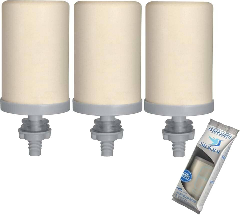 Vela para Filtro de Barro Stefani Tripla Ação 03 unidades