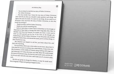 Dpofirs Android Tablet e Livro Reader, 1 GB de RAM 32 GB, Leitura Personalizável, Wi -Fi, Bluetooth, Bateria de 1300mAh, Leitor de Livros Eletrônicos (Cinza)