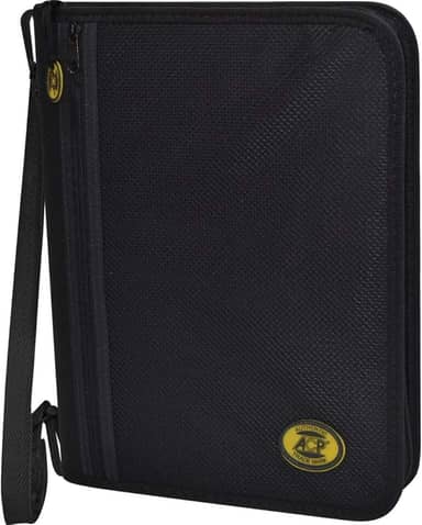 Acp 918, Fichário com Zipper e Alça Teen, Preto