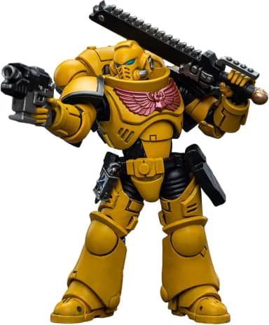JOYTOY Warhammer 40k Imperial Fists, Imperial Fists Intercessors 1/18 Action Figure, Dedicated to You Who Love Collecting